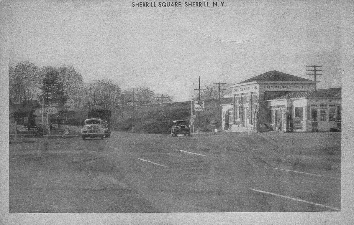 Sherrill Square- crossroads of Sherrill Road and Route 5